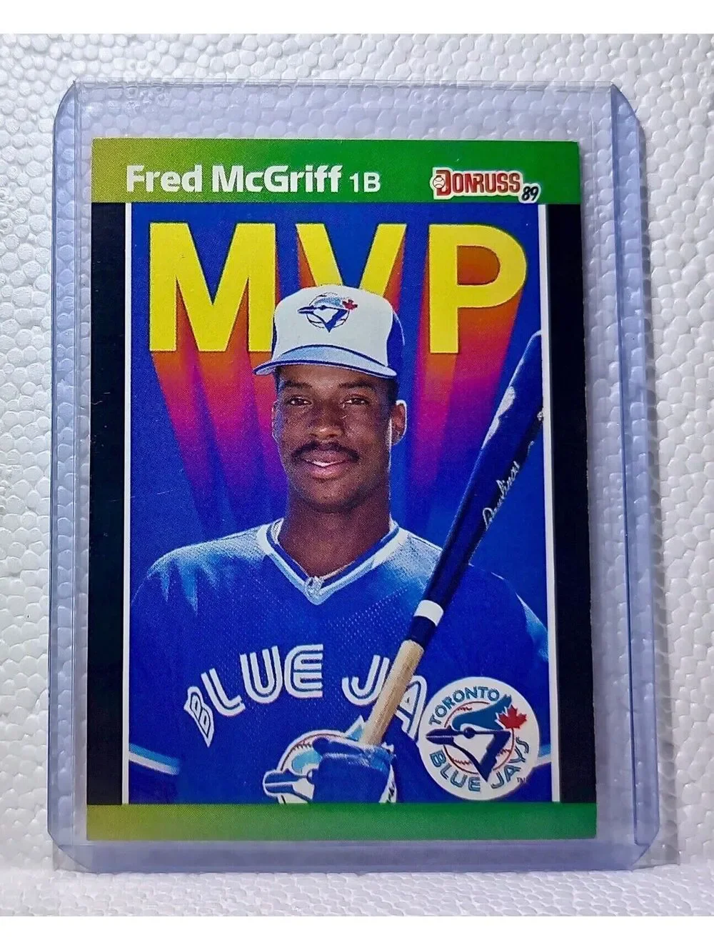 Fred McGriff 1989 Donruss MLB #BC-19 Baseball Card Toronto Blue Jays